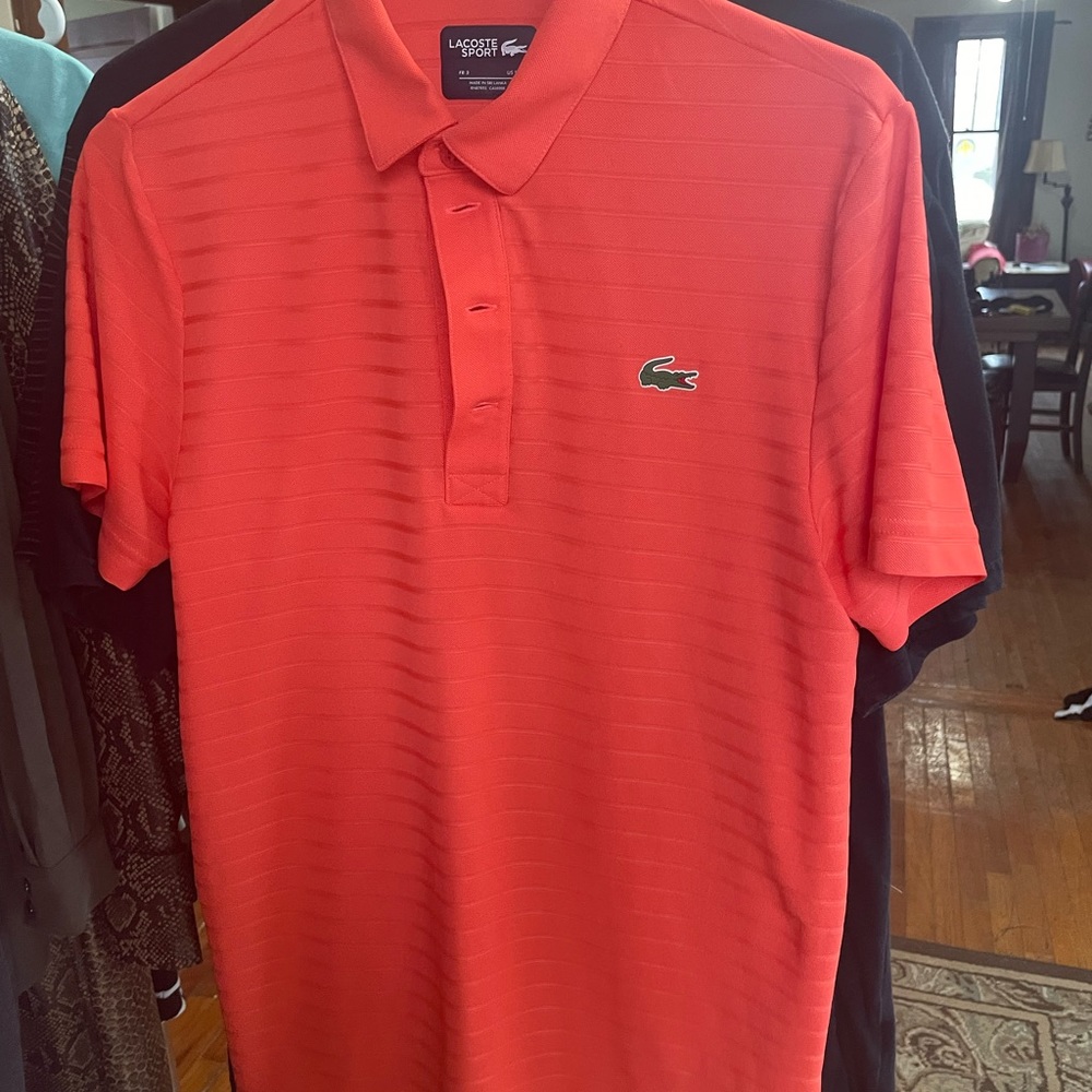 Mens small Lacoste Sport Polo perfect condition